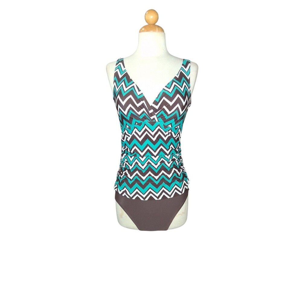 NWT- Full Coverage One Piece Swimsuit Sweet Escape Size 10